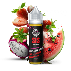 Strawberry Dragon Watermelon SIS Black Longfill 7/75mlDoctorvape