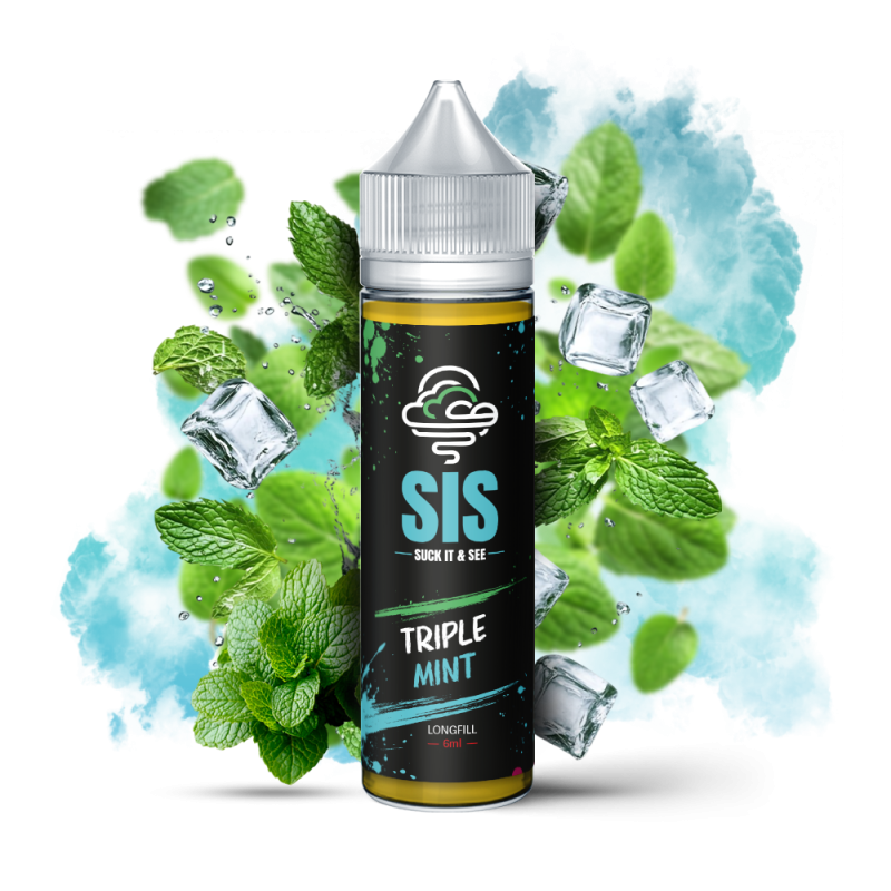 Longfill Triple Mint SIS Black 6/75mlDoctorvape