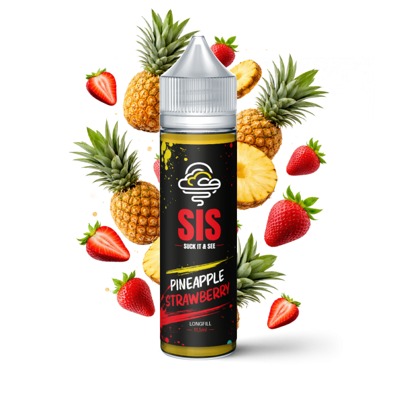 Longfill Pineapple Strawberry SIS Black 11,5/75mlDoctorvape