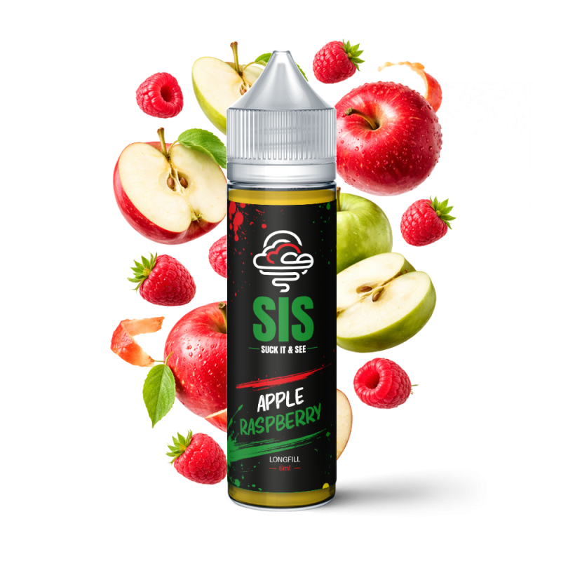 Longfill Apple Raspberry SIS Black 6/75ml Doctorvape