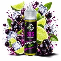 Longfill Blackcurrant Lime SIS Black 4,5/75ml Doctorvape