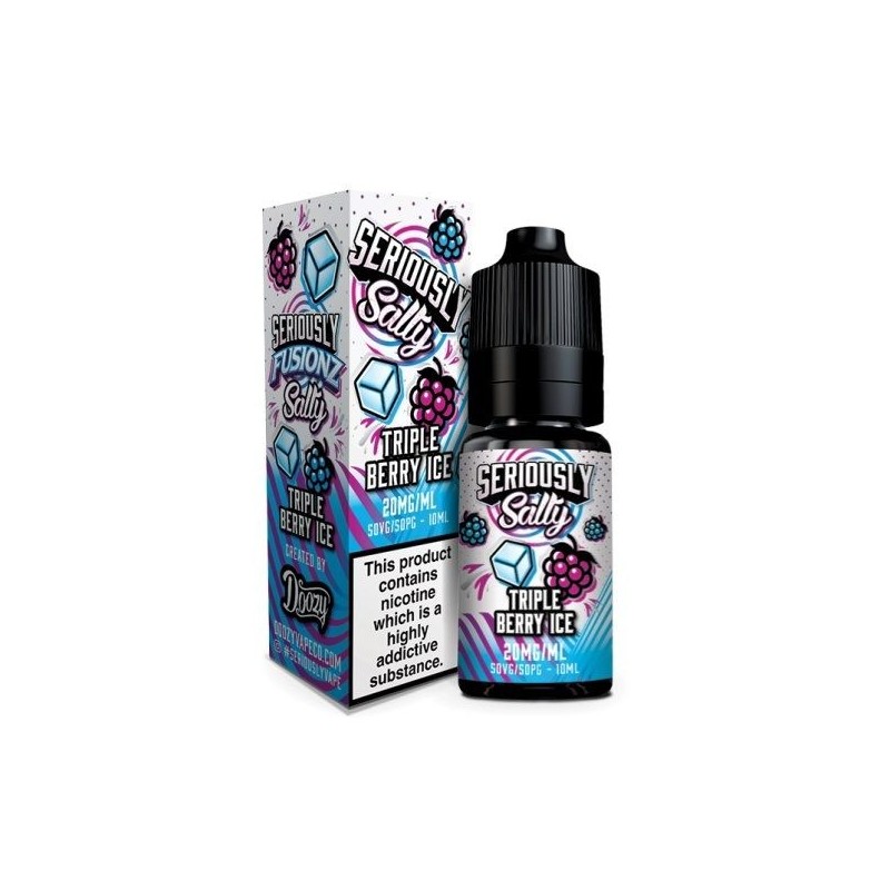 Liquid Seriously Salty - Triple Berry Ice 20 mg 10 ml | Doctorvape