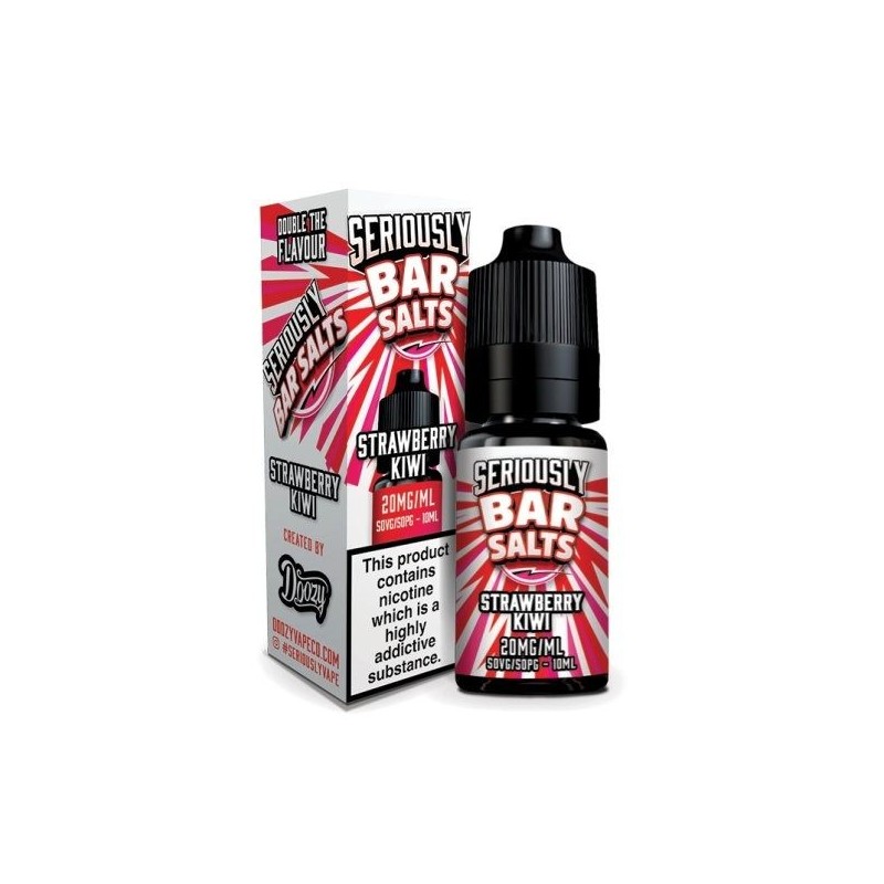 Liquid Seriously Salty - Strawberry Kiwi 20 mg 10 ml | Doctorvape
