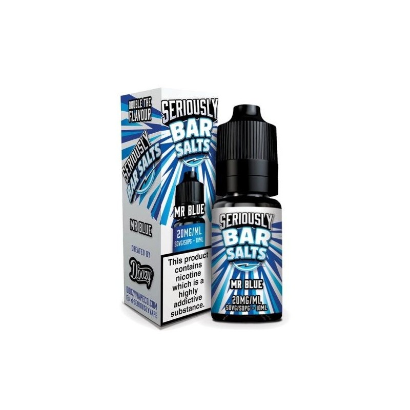 Liquid Seriously Salty - Mr Blue 20 mg 10 ml | Doctorvape