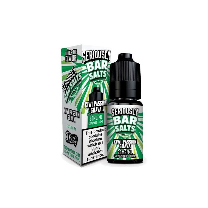 Liquid Seriously Salty - Kiwi Passion Goyave 20 mg 10 ml | Doctorvape