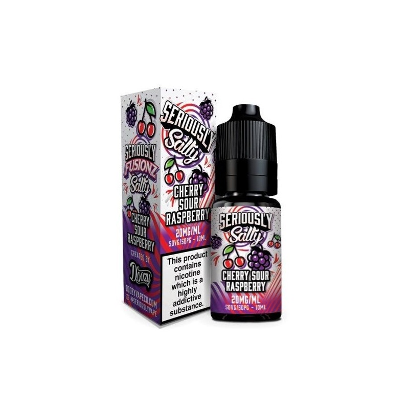 Liquid Seriously Salty - Cerise Framboise Acidulée 20 mg 10 ml | Doctorvape