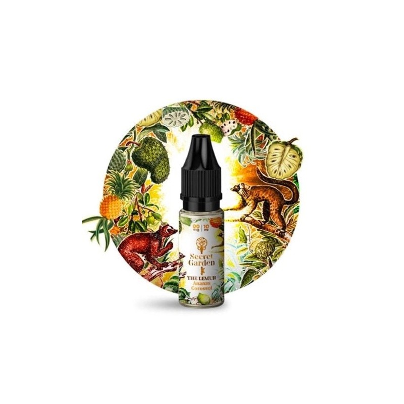 Liquide Secret Garden 6mg 10ml - The Lemur | DoctorVape