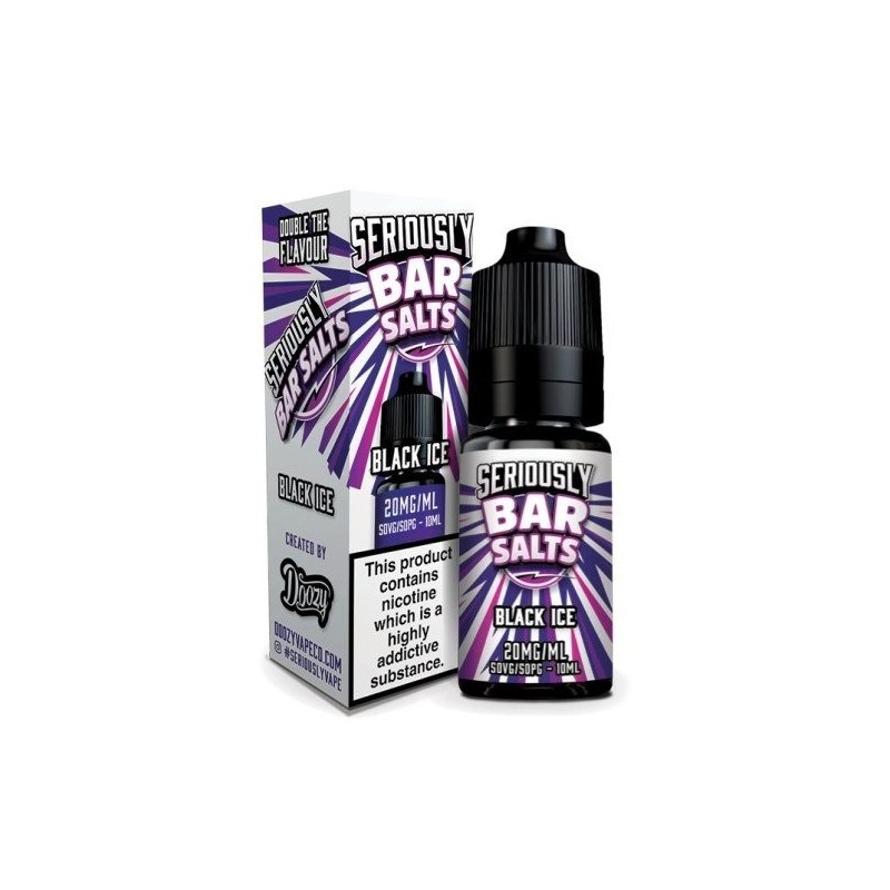 Liquid Seriously Salty - Black Ice 20 mg 10 ml | Doctorvape