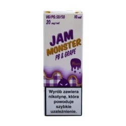Liquid Salt MVL - Jam Monster 10 ml 20mg - PB & Grape | Doctorvape