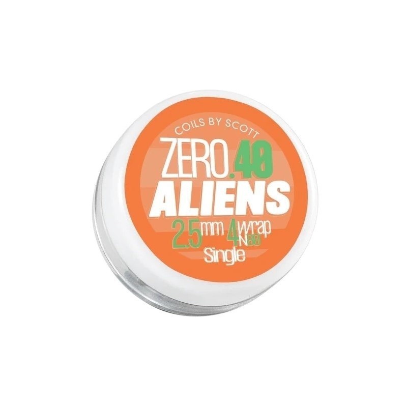 Coils by Scott Zero.40 Aliens RDL 0,4 OHM NI80 | DoctorVape
