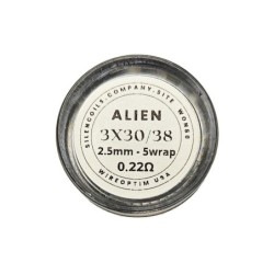 Coils SilenCoils Alien - 3x30/38 2.5mm 5w 0.22 ohm | DoctorVape