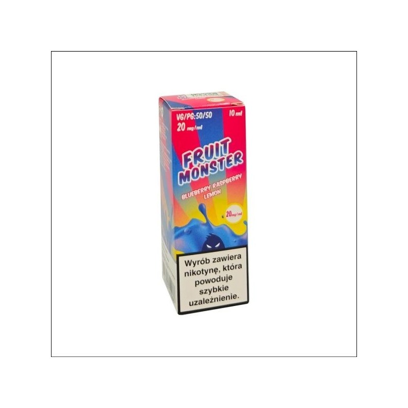 Liquid Salt MVL - Fruit Monster - Blueberry Raspberry Lemon 10ml 20mg | Doctorvape