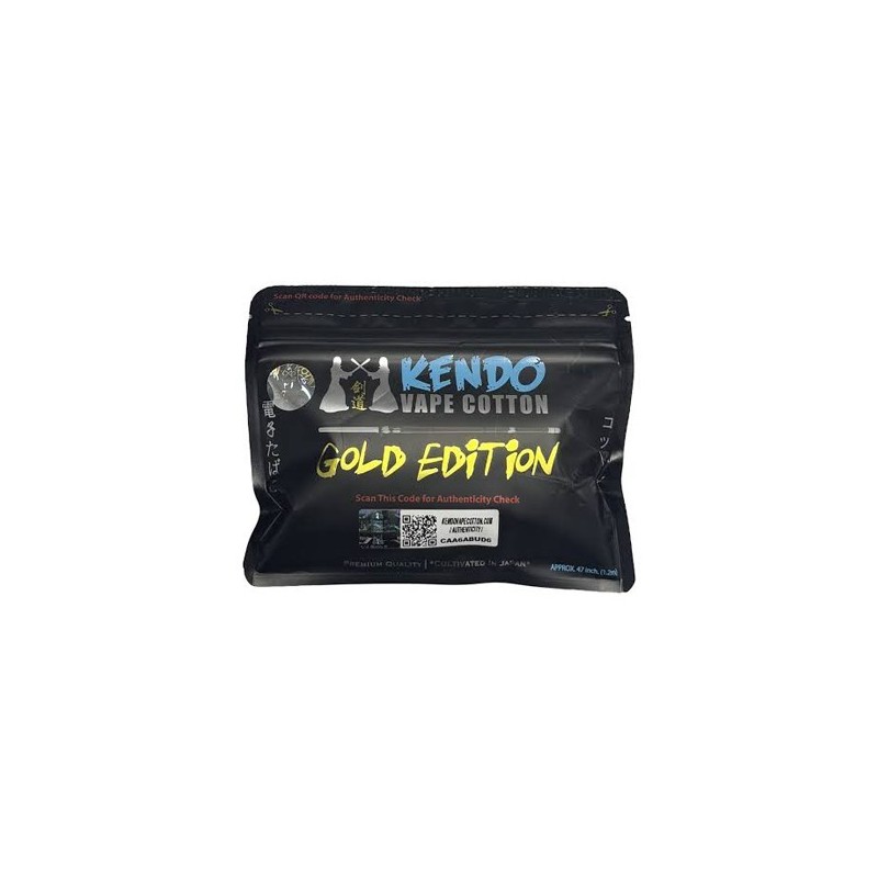 Cotton Kendo Vape Cotton - Gold Edition 1.2m | DoctorVape