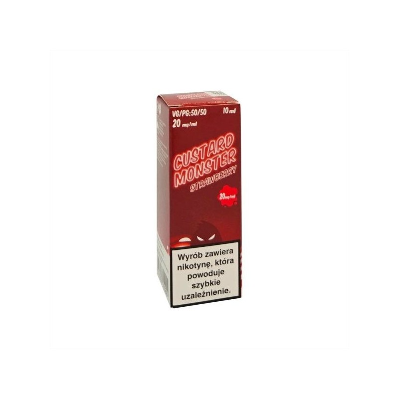 Liquid Salt MVL - Custard Monster - Strawberry 10ml 20mg | Doctorvape