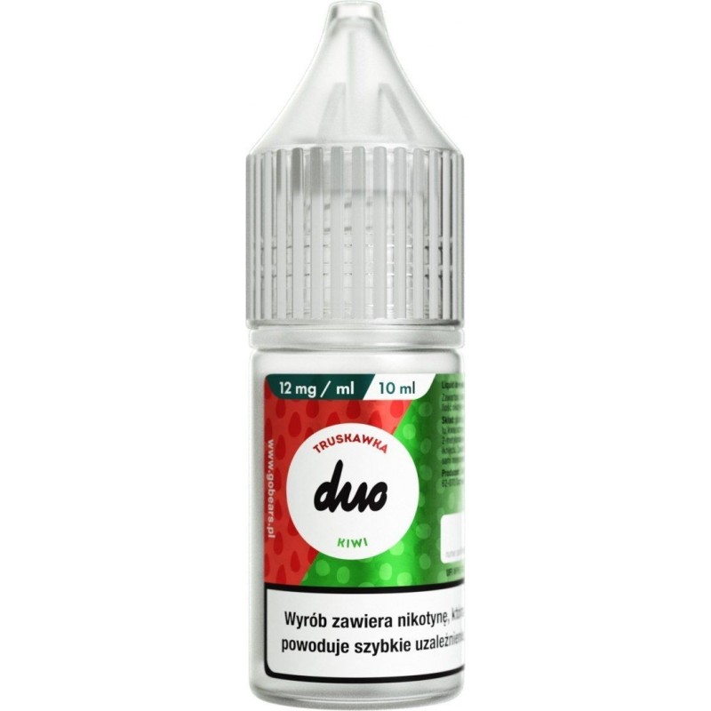 Liquid Duo Nicotine 10ml - Strawberry Kiwi 12mg | Doctorvape