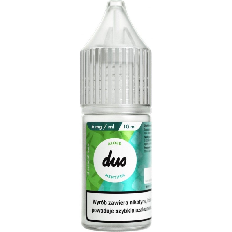 Liquid Duo Nicotine 10ml - Aloes Menthol 3mg | Doctorvape