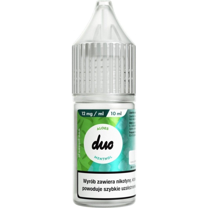 Liquid Duo Nicotine 10ml - Aloe Menthol 12mg | Doctorvape