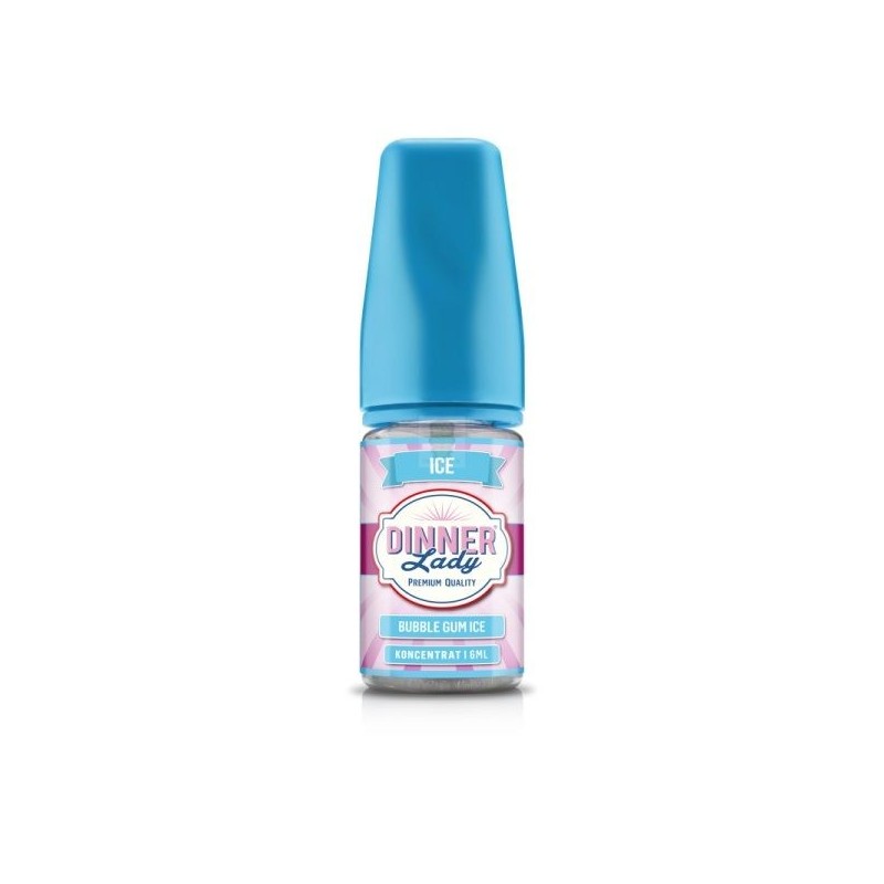 Longfill Dinner Lady 6/30ml - Bubble-gum Glacé | DoctorVape