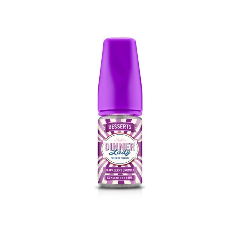 Longfill Dinner Lady 8/30ml - Crumble aux Mûres | DoctorVape