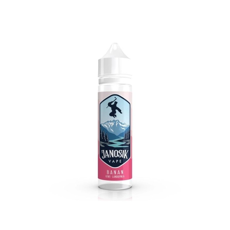 Longfill Janosik 10/60ml - Banan Kiwi Landrynka | Doctorvape