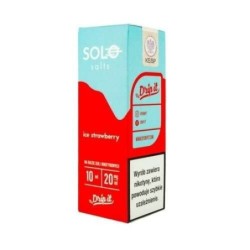 Liquid SOLO 10ml 20mg Sel - Fraise Glacée | Doctorvape