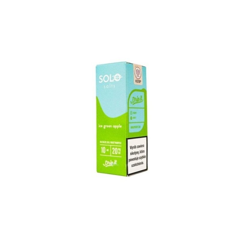 Liquid SOLO 10ml 20mg Salt - Ice Green Apple | Doctorvape