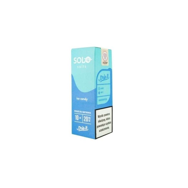 Liquid SOLO 10ml 20mg Salt - Bonbon Glacé | Doctorvape