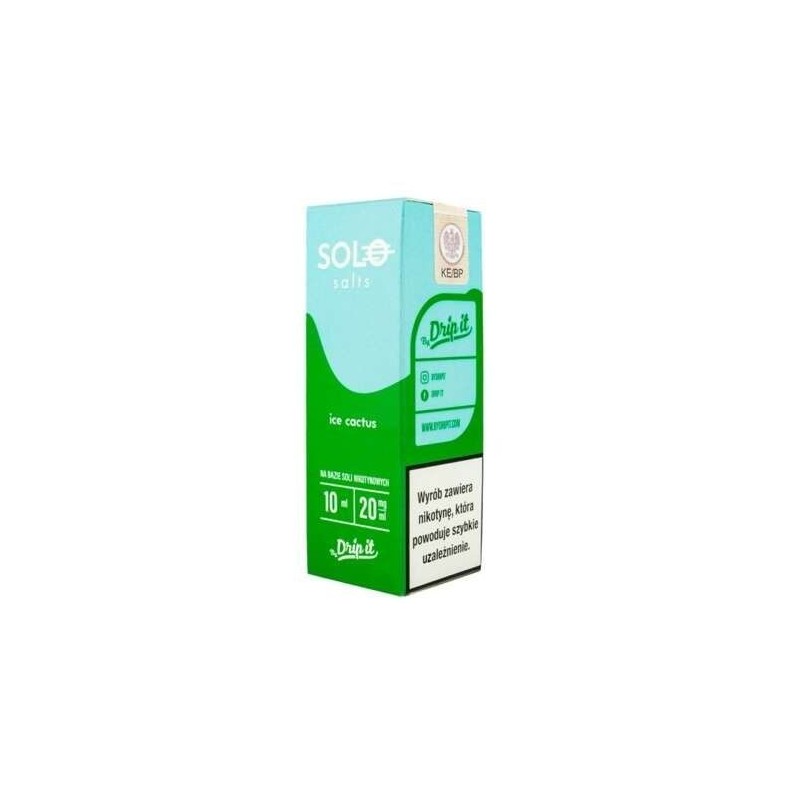 Liquid SOLO 10ml 20mg Salt - Ice Cactus | Doctorvape