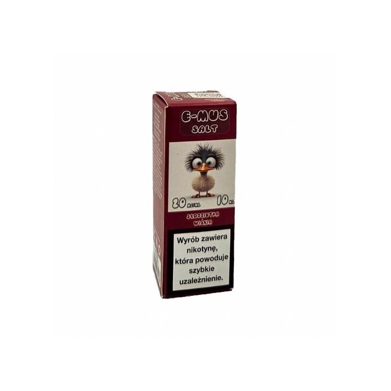 Liquid E-Mus Salt 10ml - Sweet Cherry 20mg | DoctorVape