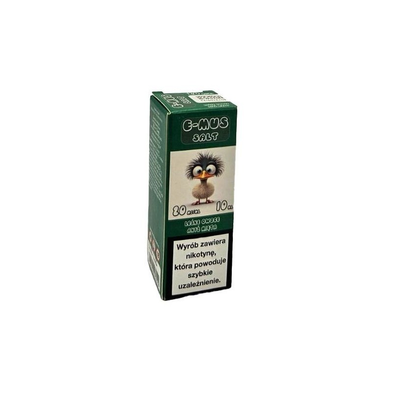 Liquid E-Mus Salt 10ml - Forest Fruits Anise Mint 20mg | DoctorVape