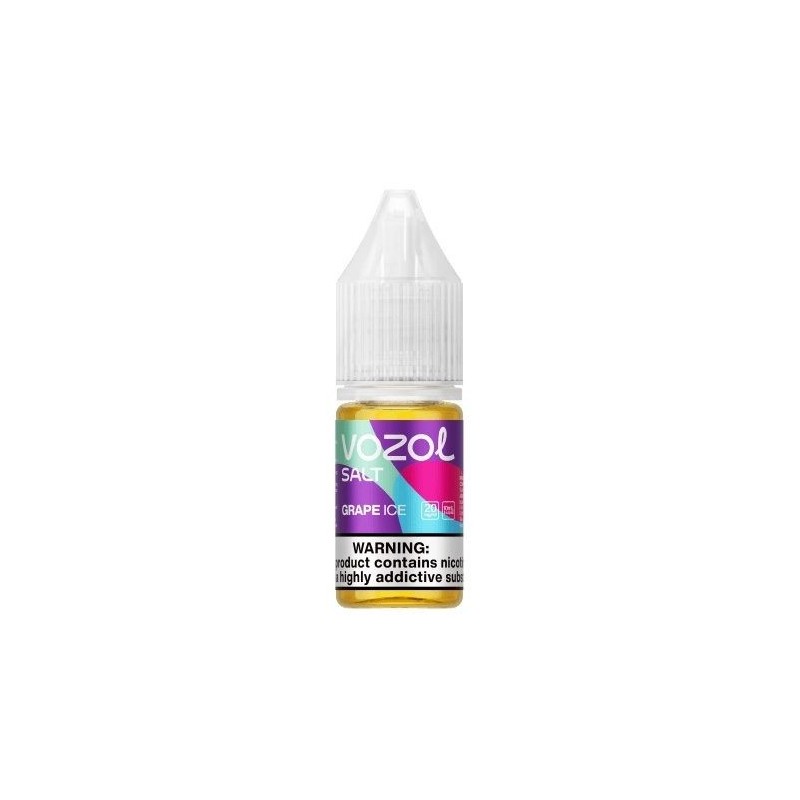 Liquid Salt Vozol 10 ml - Grape Ice 20 mg | DoctorVape