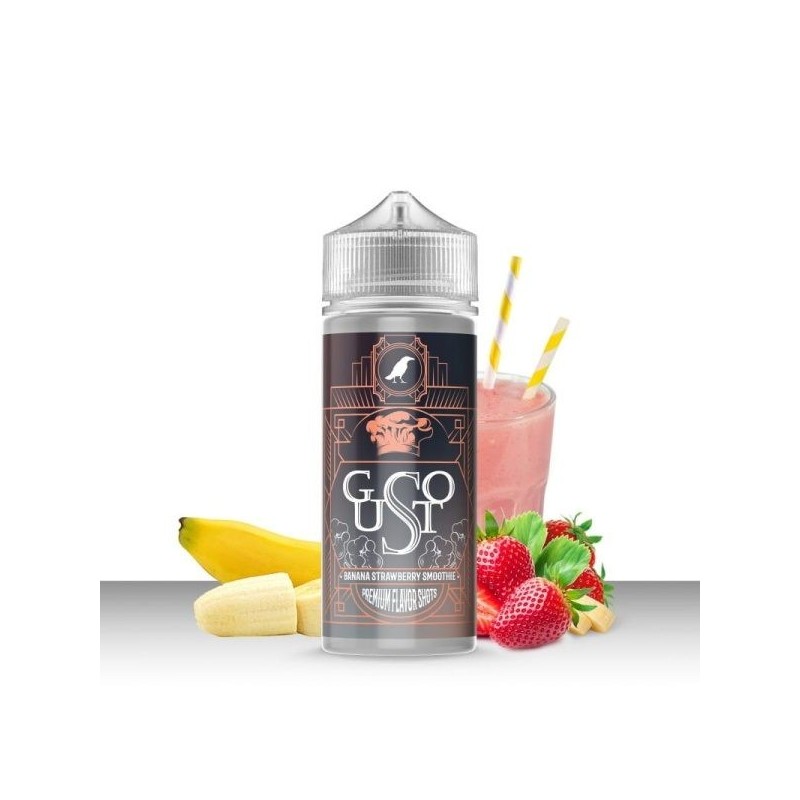 Longfill Omerta - Smoothie Banane Fraise 30/120ml | DoctorVape