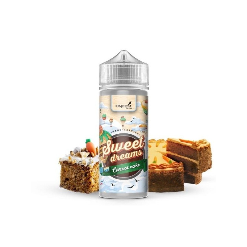 Longfill Omerta -  Sweet Dreams Carrot Cake 30/120ml