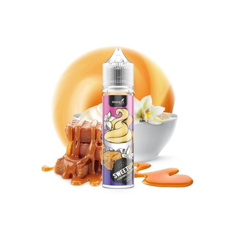 Longfill Omerta 20/60ml Sweetup Caramel Custard | DoctorVape