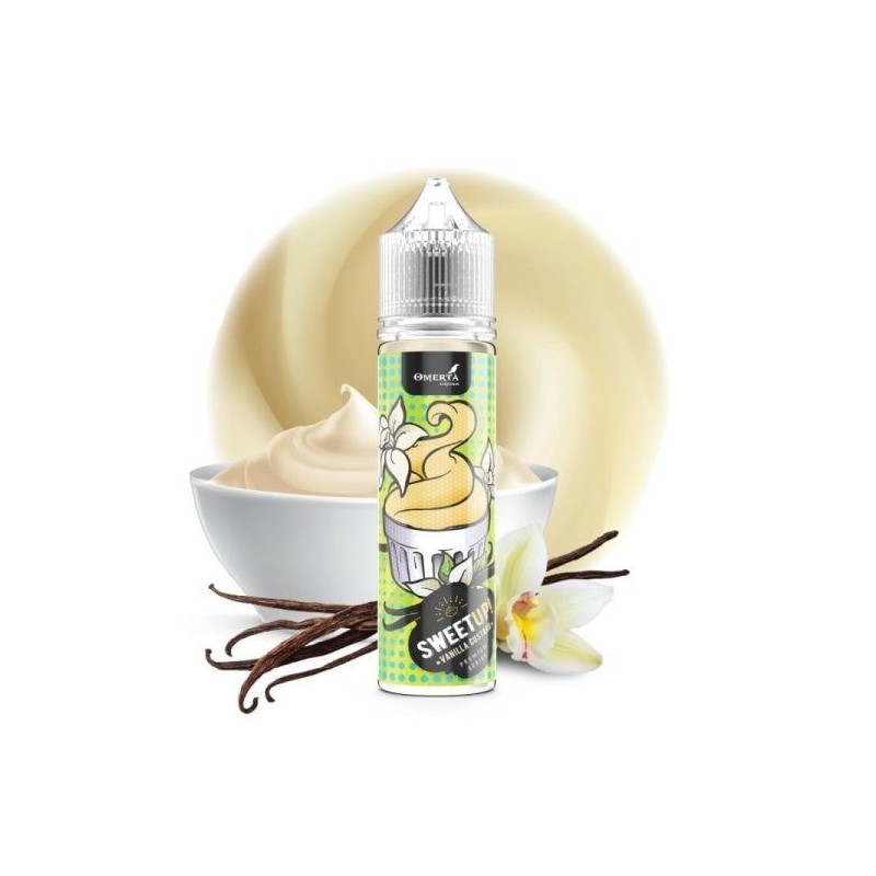 Longfill Omerta 20/60ml Sweetup Vanilla Custard