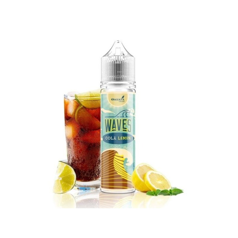 Longfill Omerta 20/60ml Waves Cola Lemon | DoctorVape
