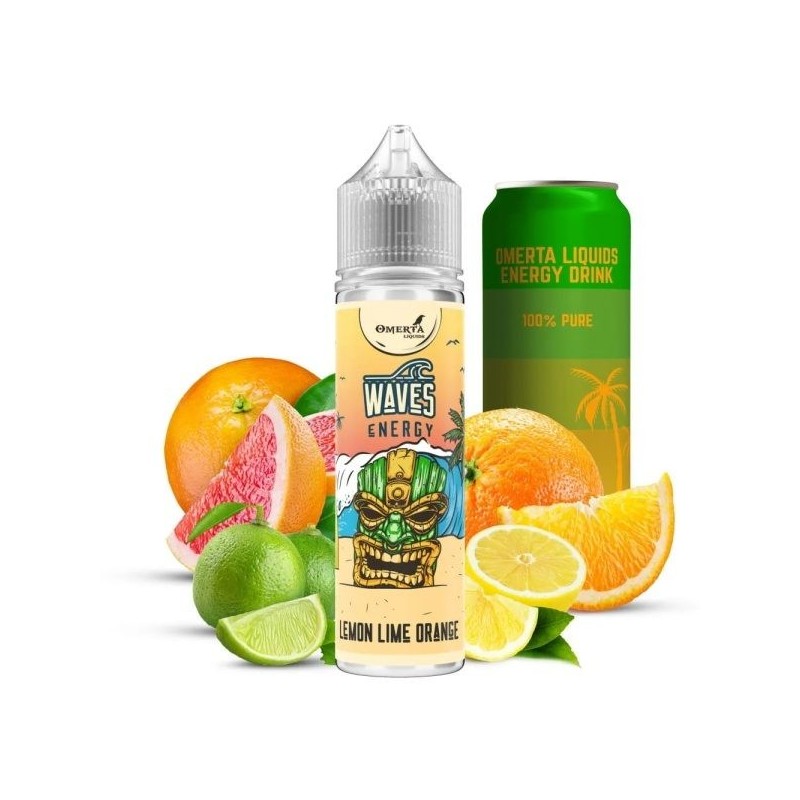 Longfill Omerta 15/60ml Waves Energy Lemon Lime Orange