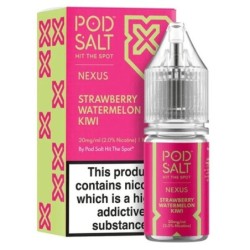 Liquid Pod Salt Nexus 10ml 20mg Strawberry Watermelon Kiwi
