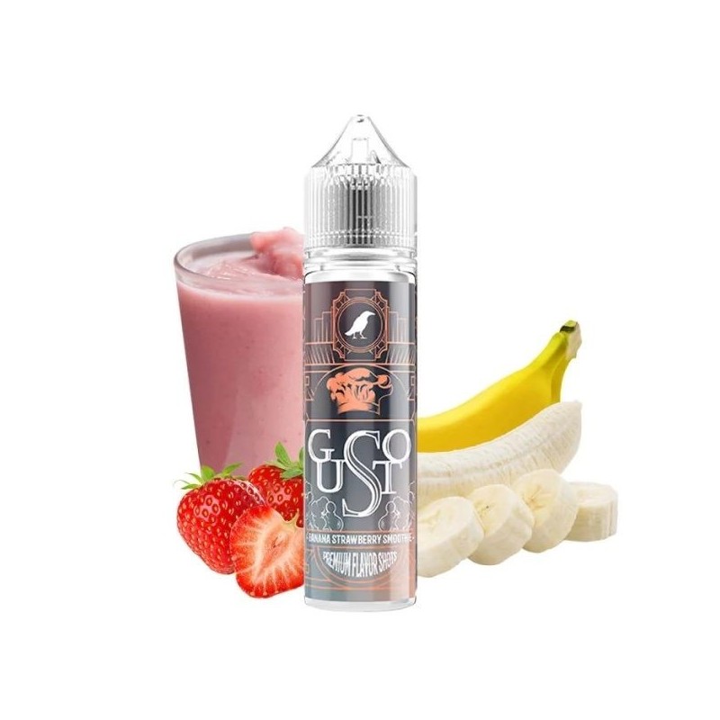 Longfill Omerta 20/60ml Gusto Banana Strawberry Smoothie