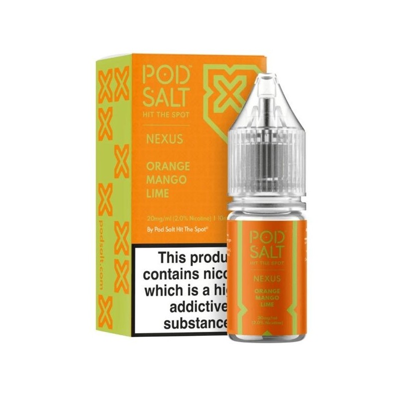 Liquid Pod Salt Nexus 10ml 20mg Orange Mango Lime