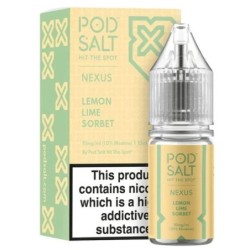 Liquid Pod Salt Nexus 10ml 20mg Lemon Lime Sorbet