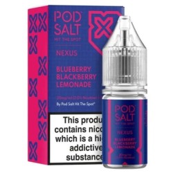 Liquid Pod Salt Nexus 10ml 20mg Blueberry Blackberry Lemonade