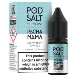 Pod Liquide Salt Fusion 10ml 20mg Fraise Kiwi Glacé | DoctorVape