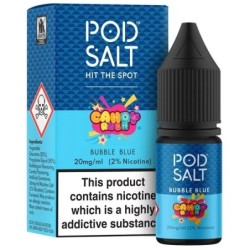 Liquid Pod Salt Fusion 10ml 20mg Bubble Blue
