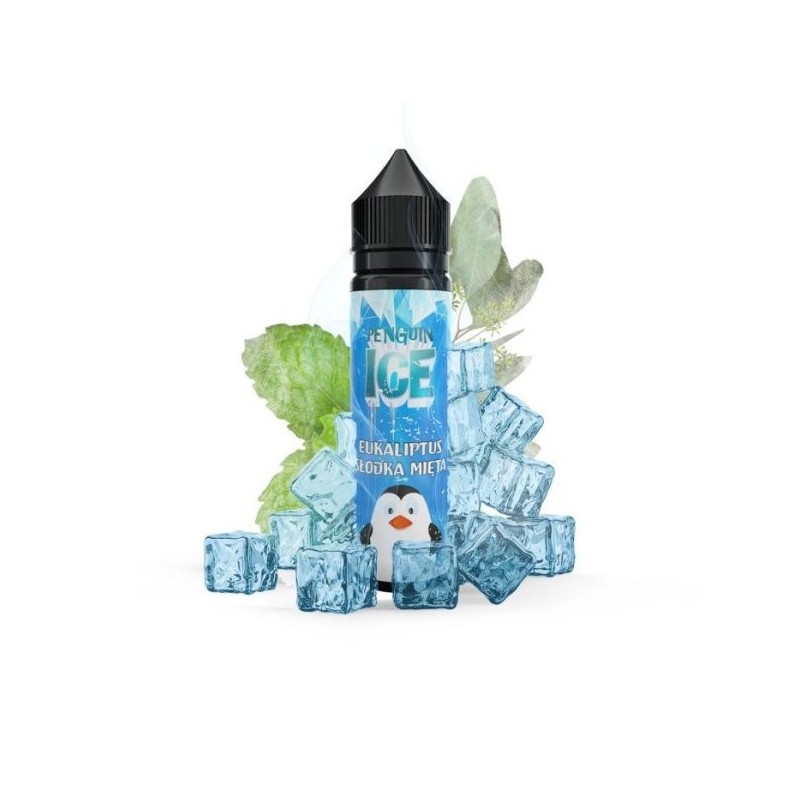 Longfill Penguin Ice 10/60 ml - Eukaliptus | Doctorvape