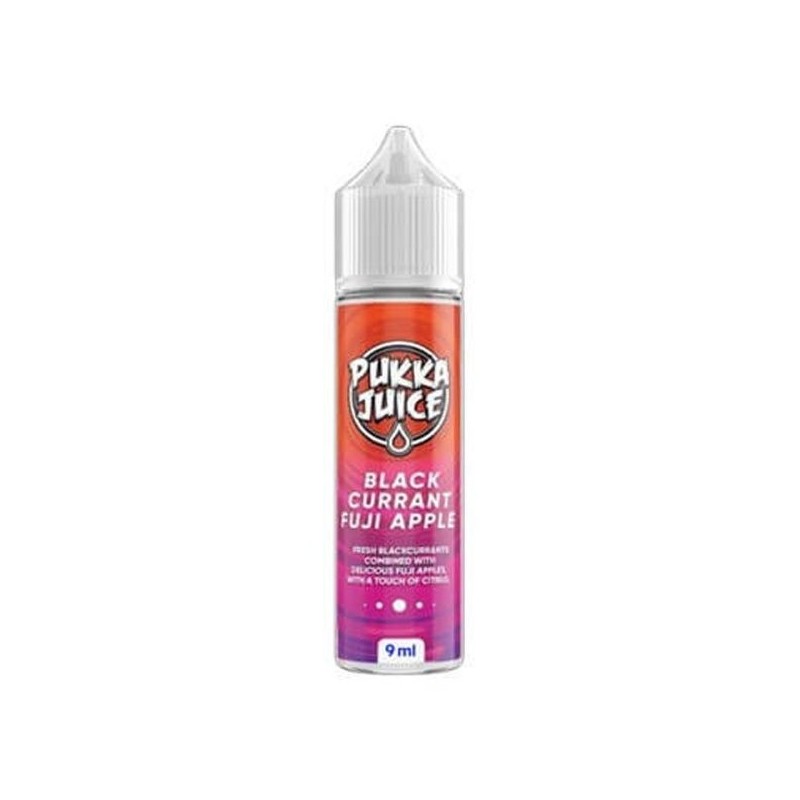 Longfill Pukka Juice 9/60ml - Czarna porzeczka Fuji jabłko | Doctorvape