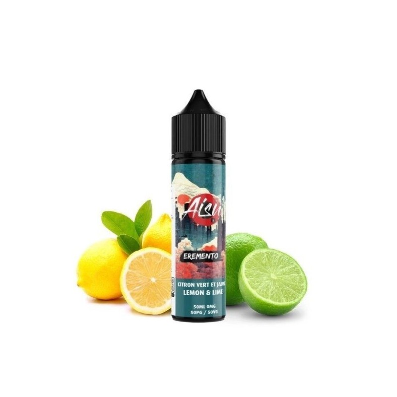 Zap Juice Aisu Premix Green and Yellow Lemon 50/60ml | DoctorVape
