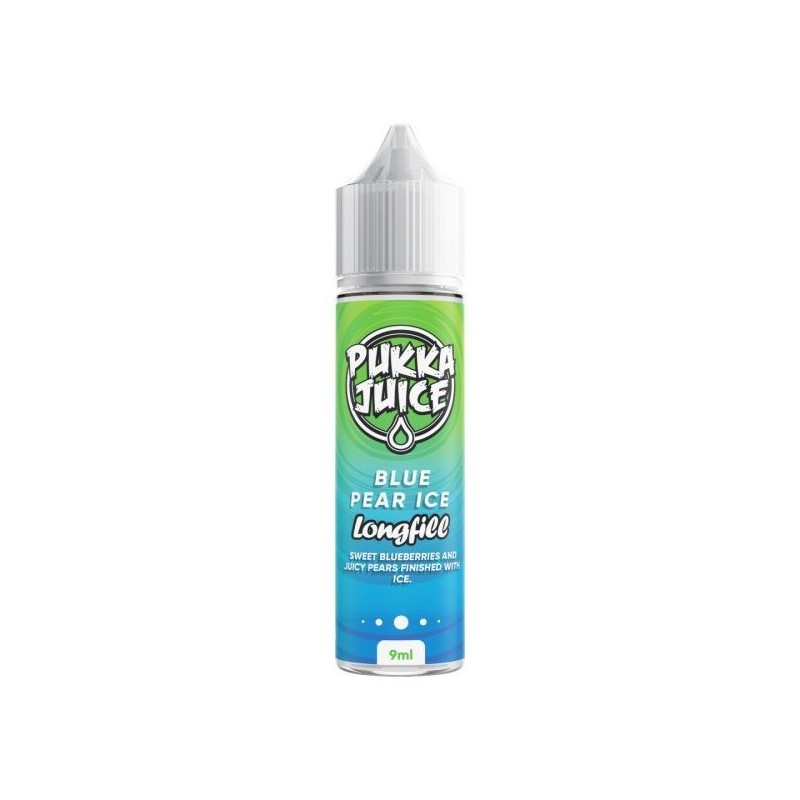 Longfill Pukka Juice 9/60ml - Blue Pear Ice | Doctorvape