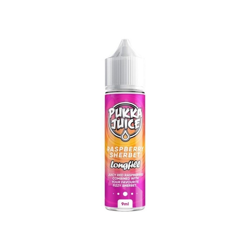 Longfill Pukka Juice 9/60ml - Malinowy Sorbet | Doctorvape
