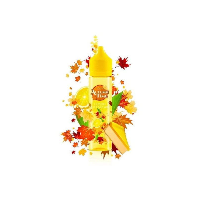 Longfill VAPY Autumn Time Premix 10/60ml Lemon Cheesecake